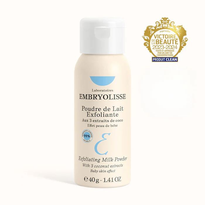 Lait en poudre exfoliant